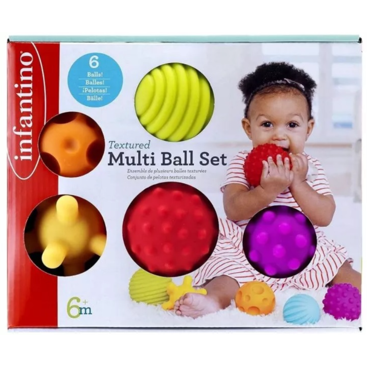 Infantino Textured Multi Ball Set - New