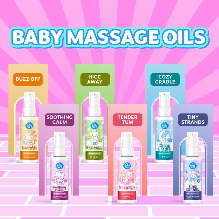Baby Sure Baby Massage Oil 50ml - Buzz Off