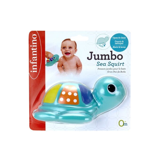 Infantino Jumbo Sea Squirt - Turtle