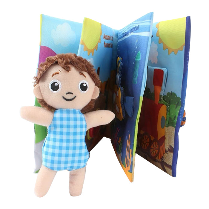 Jollybaby Little Driver Cloth Book