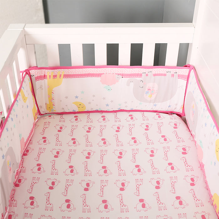 Juju Nursery 7-Piece Crib Bedding Set - Too Tall Giraffe