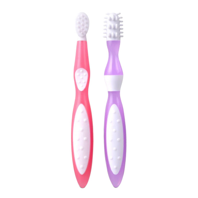 Kidsme First Toothbrush Set - Lavender and Red