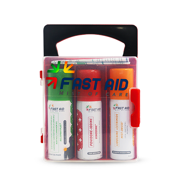 Fast Aid® Kit 50 ml (3 Canisters in a Kit)
