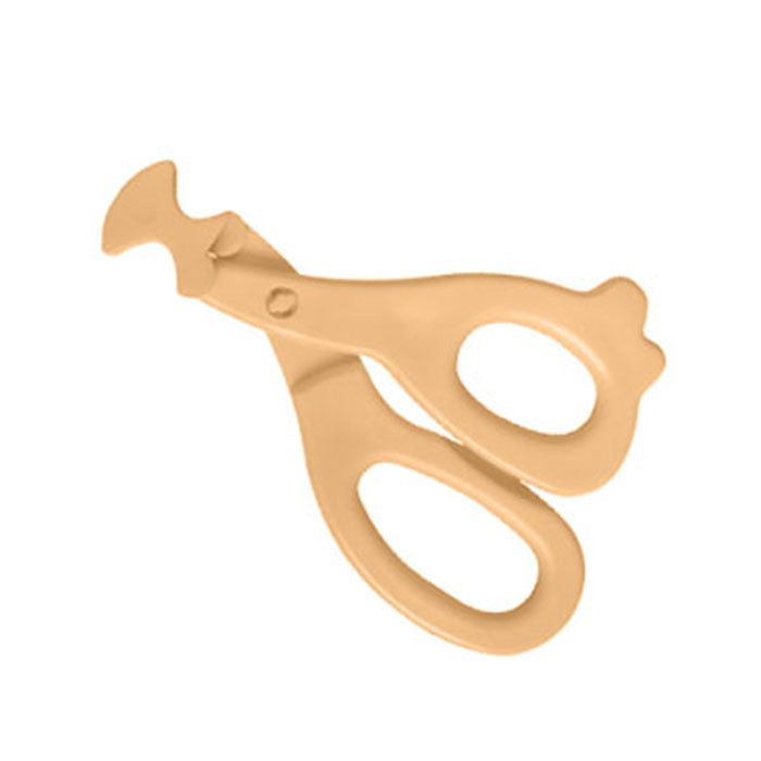 Keaide Biddy Baby Solid Food Scissors - Peach