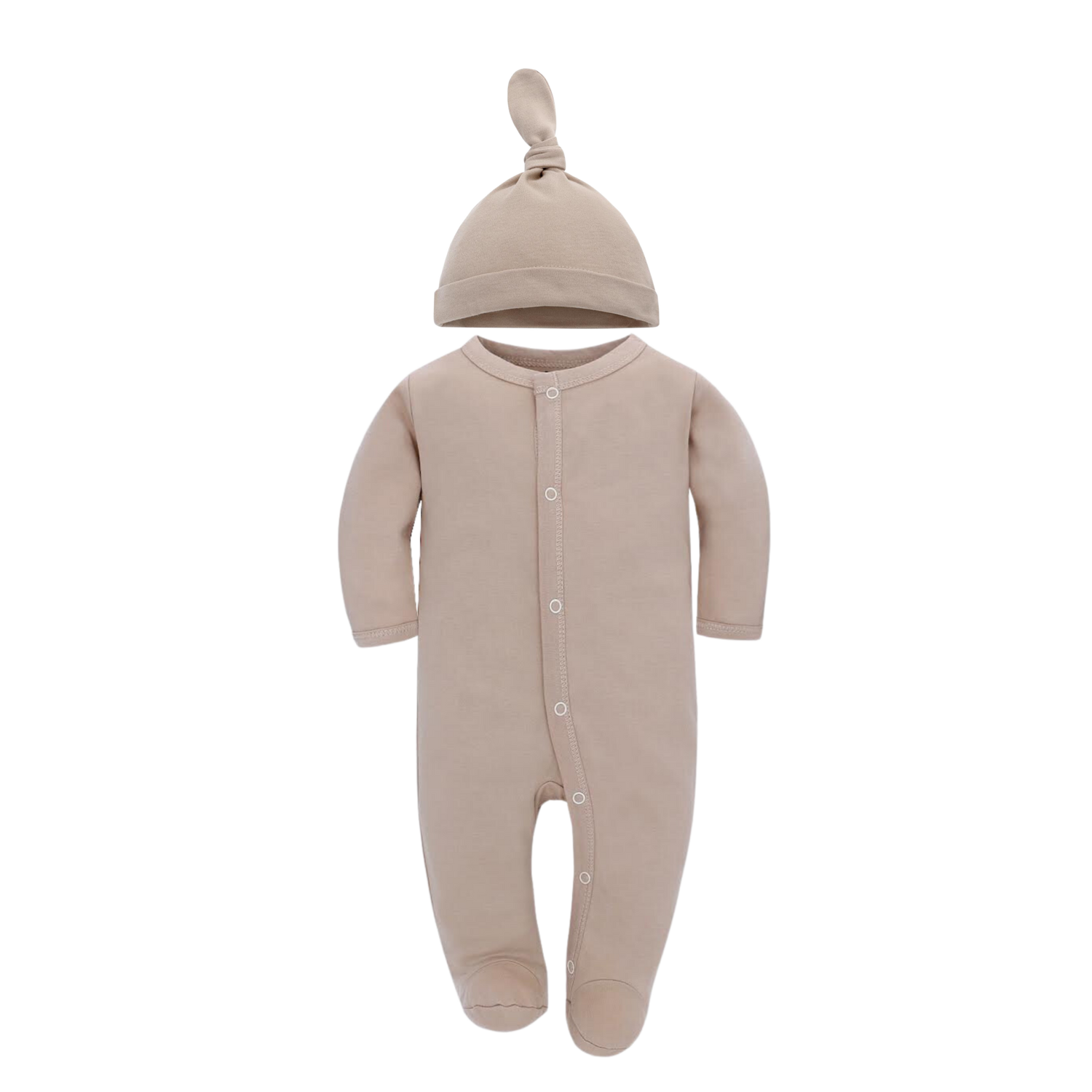 Bao Bei PH Coby Frogsuit + Matching Hat Set - Khaki - Small