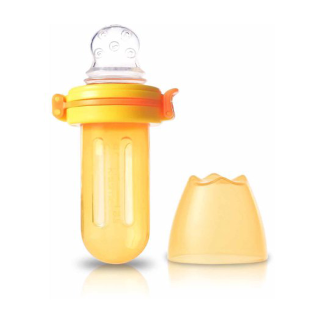 Kidsme Food Squeezer Single  - Orange and Yellow