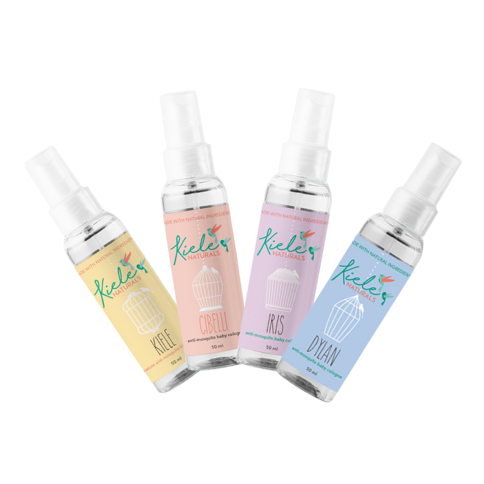 Kiele Naturals Anti-Mosquito Cologne Starter Set