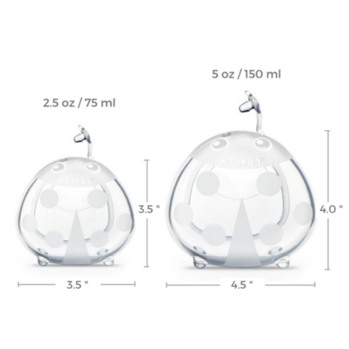 Haakaa Ladybug Silicone Breastmilk Collector - 150ml