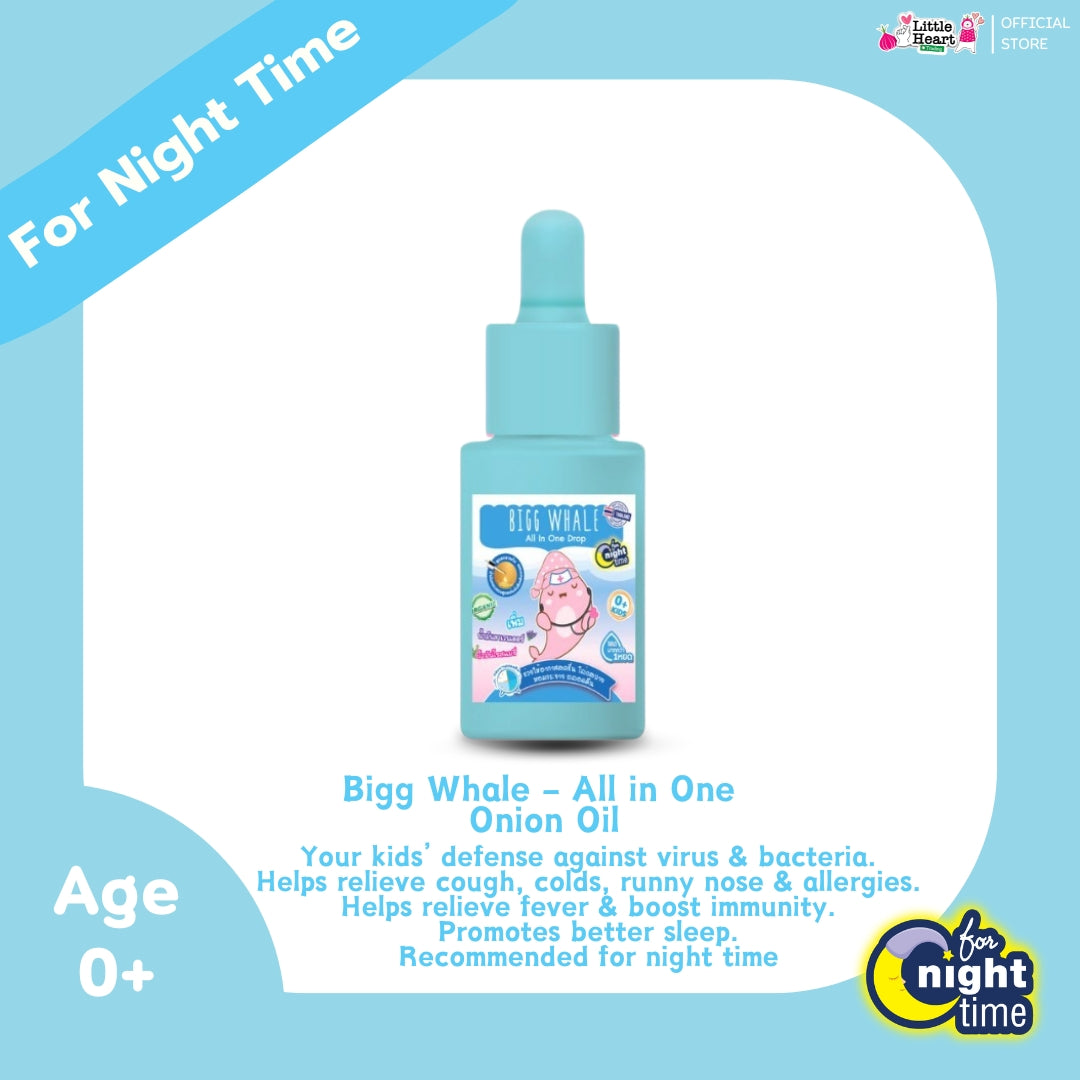 Little Heart Big Whale Drop Nighttime Onion Oil 10ml