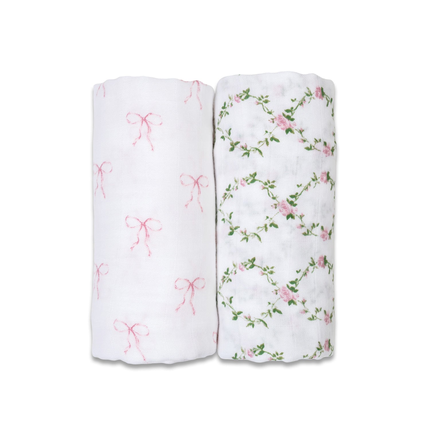 Lulujo Cotton Muslin Set of 2 Large