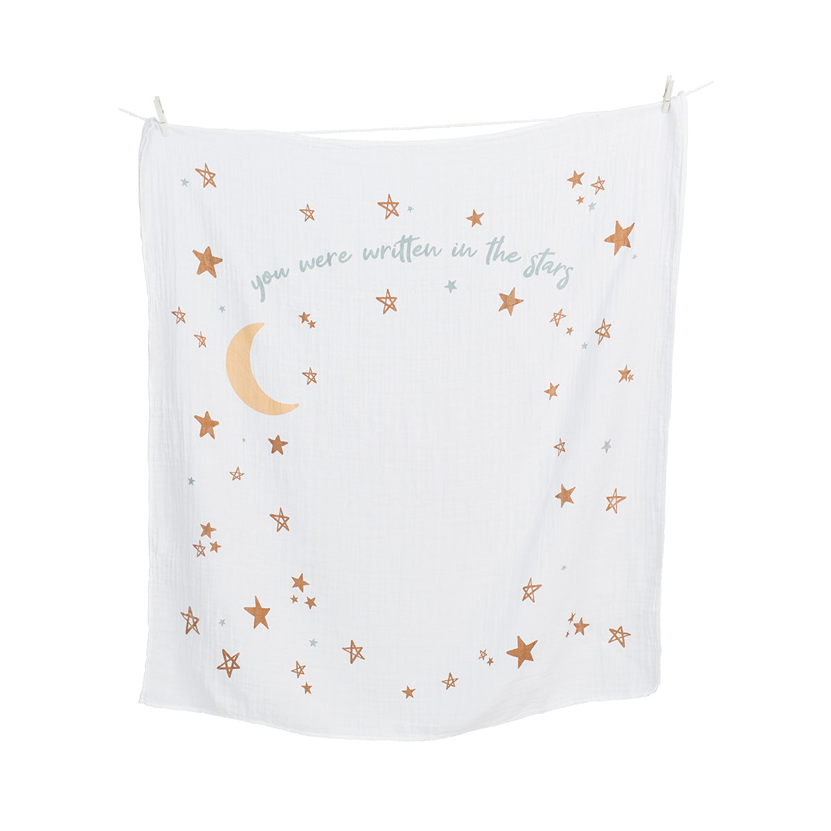 Lulujo Milestone Blanket and Card Set - Written in the Stars