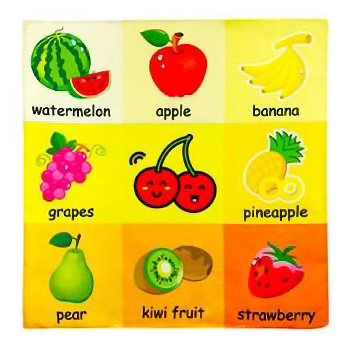 LakaRose Crinkle Cloth - Animals and Fruits