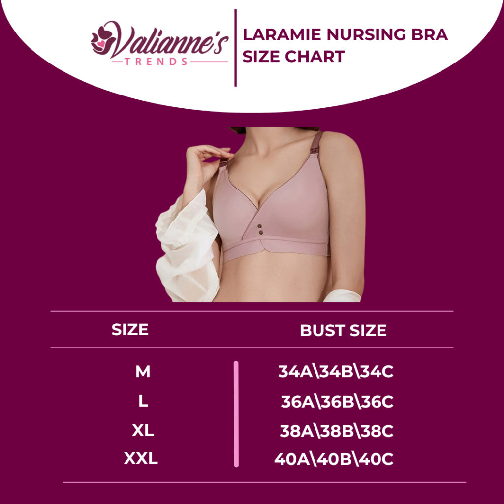 Valianne's Trends Laramie Nursing Bra - Purple