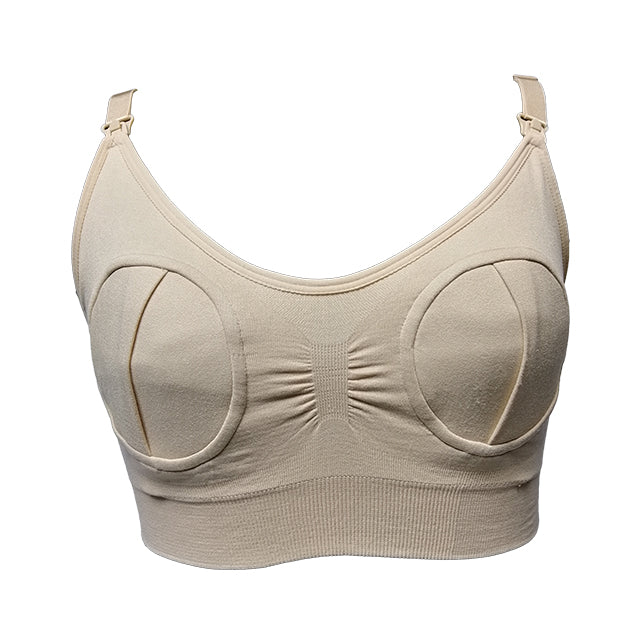 Yabyab Lea Handsfree Pumping and Nursing Bra with Bra Extender - Skintone