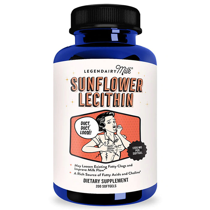 Legendairy Milk Sunflower Lecithin 200 Capsules