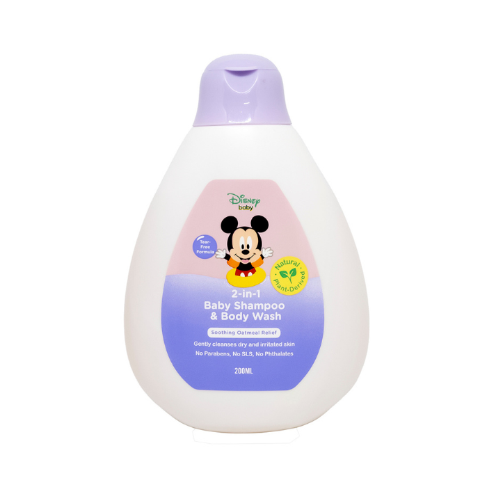 Li'l Sunflower Disney Baby 2-in-1 Baby Shampoo and Body Wash Soothing Oatmeal Relief