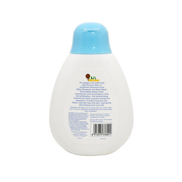 Li'l Sunflower Disney Baby Shampoo and Body Wash Sensitive Care