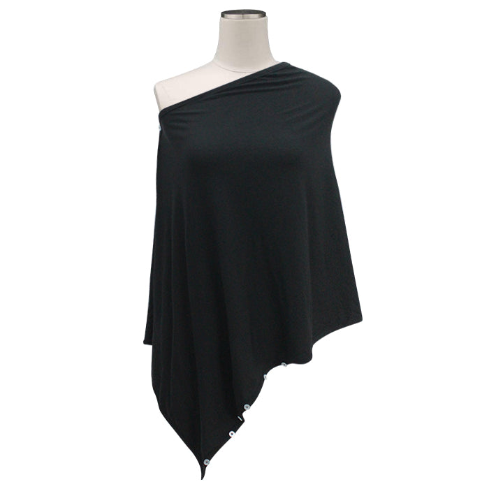 Little Totts Nursing Cover - Black