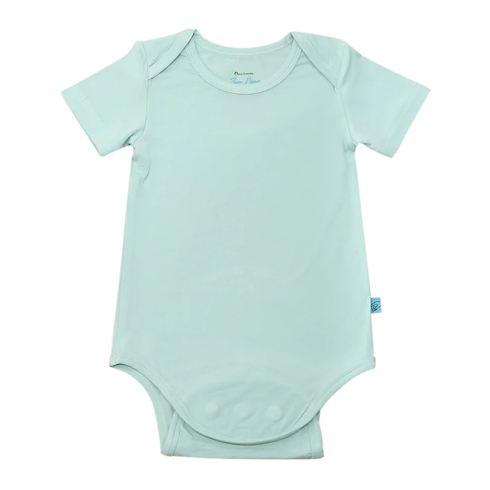 Zeno Bear Magnetic Bamboo Onesie (New 2025 Solid Colors)