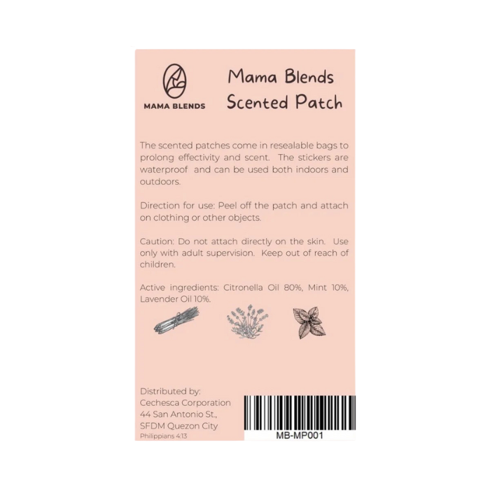 Mama Blends Scented Patches 24 Stickers