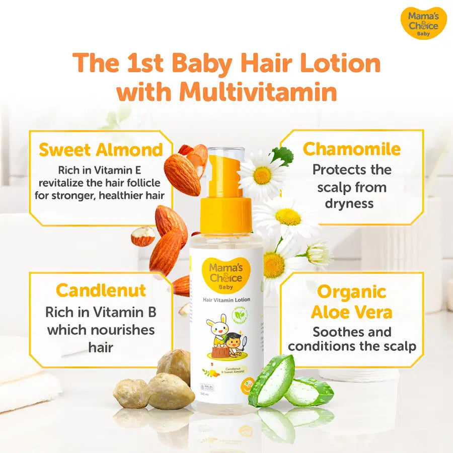 Mama's Choice Baby Hair Vitamin Lotion