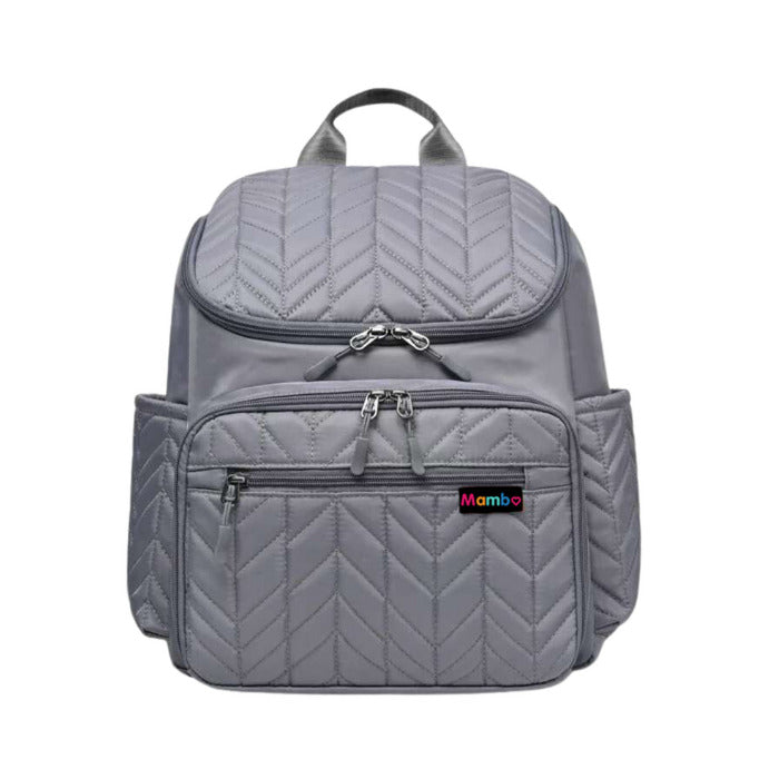 Mambo Baby Diaper Bag Maternity Bag - Gray