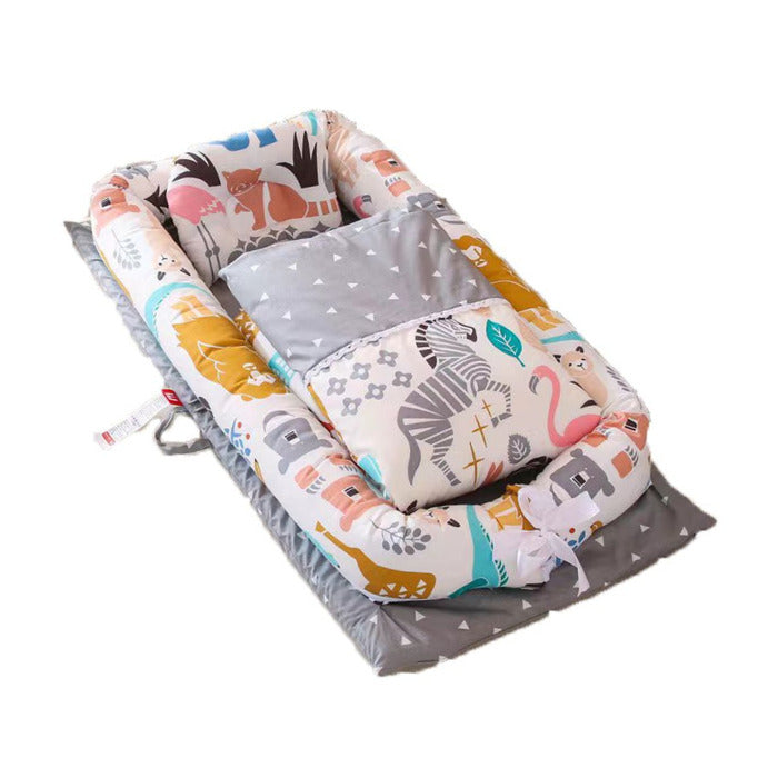 Mambo Bed Nest - Zoo Animals