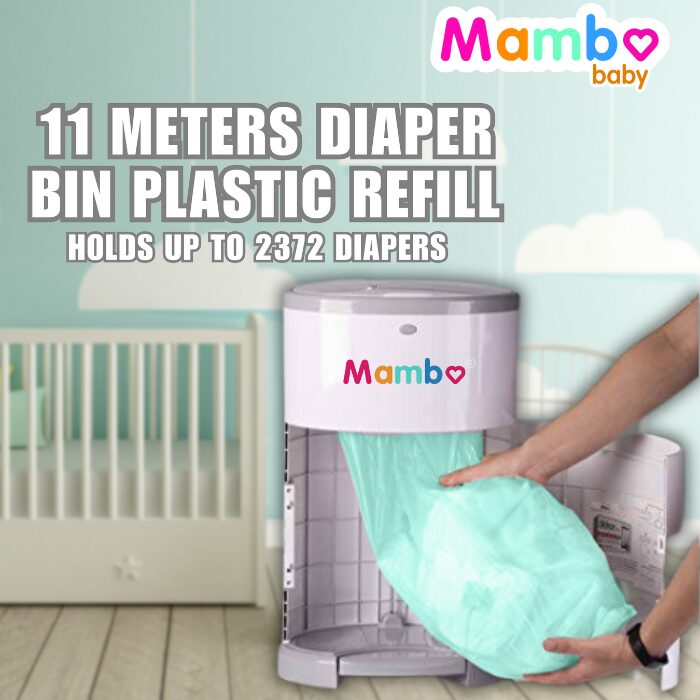 Mambo Diaper Trash Bag Refill 3pcs Set