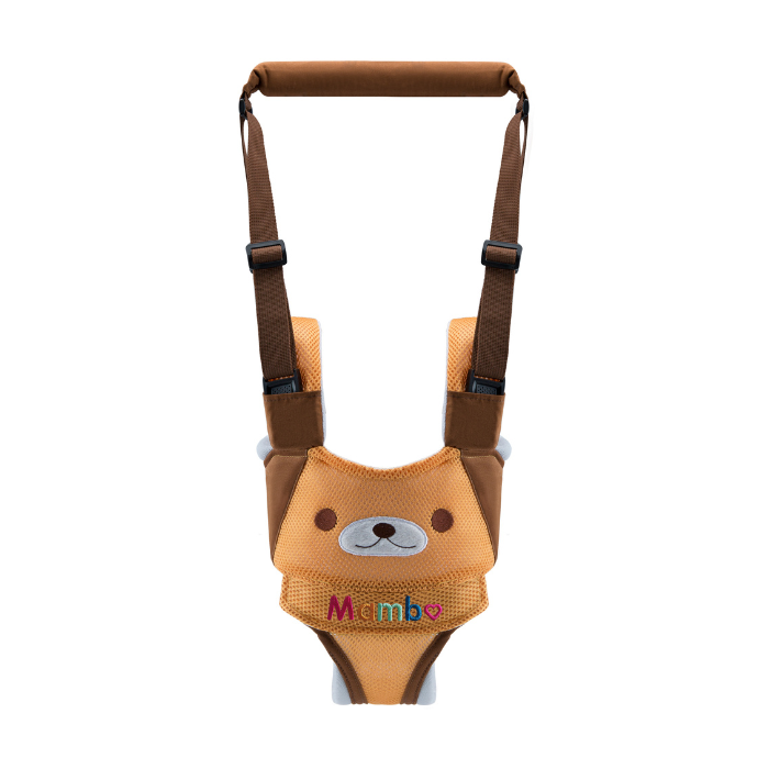 Mambo Handheld Baby Walker Harness - Brown Bear