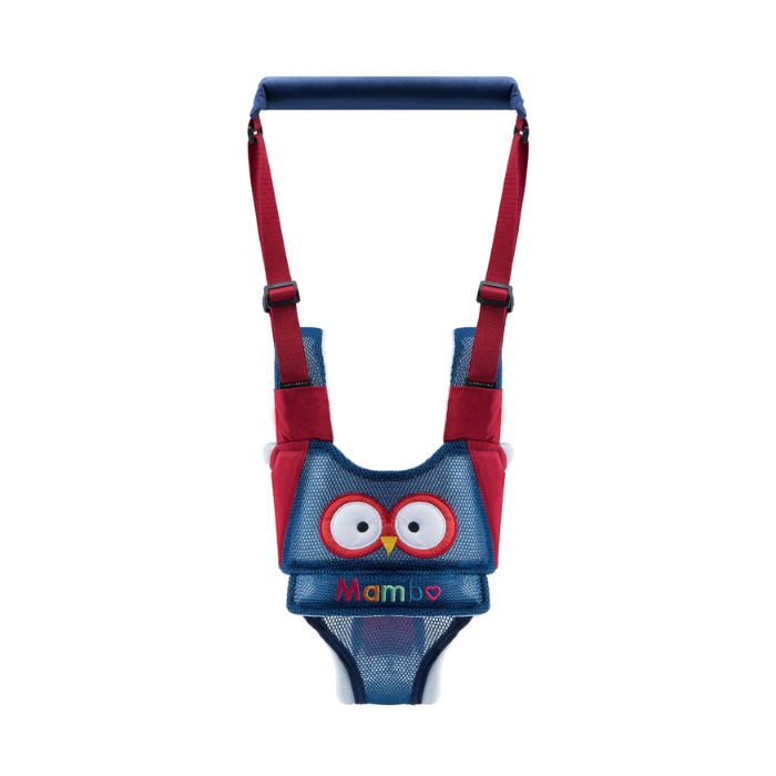 Mambo Handheld Baby Walker Harness - Red Owl