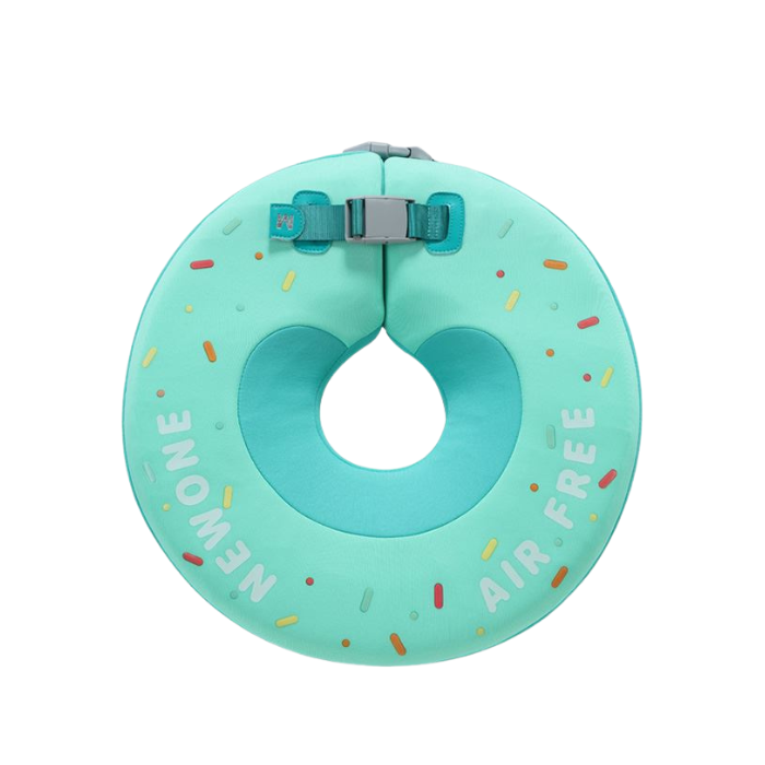 Mambobaby Air-free Neck Type Floater - Green Donut