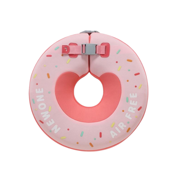 Mambobaby Air-free Neck Type Floater - Pink Donut