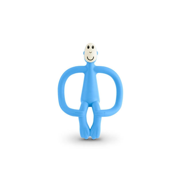 Matchstick Monkey Teething Toy Original Version – Light Blue