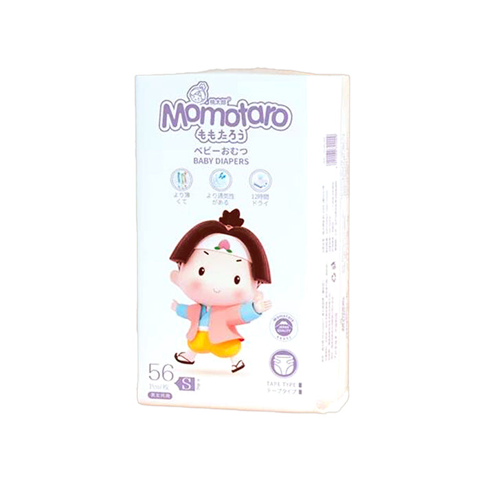 Momotaro Baby Diapers Tape Type (56 Pieces) Small