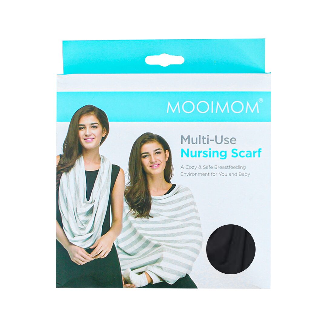 Mooimom Multi-Use Nursing Scarf - Black