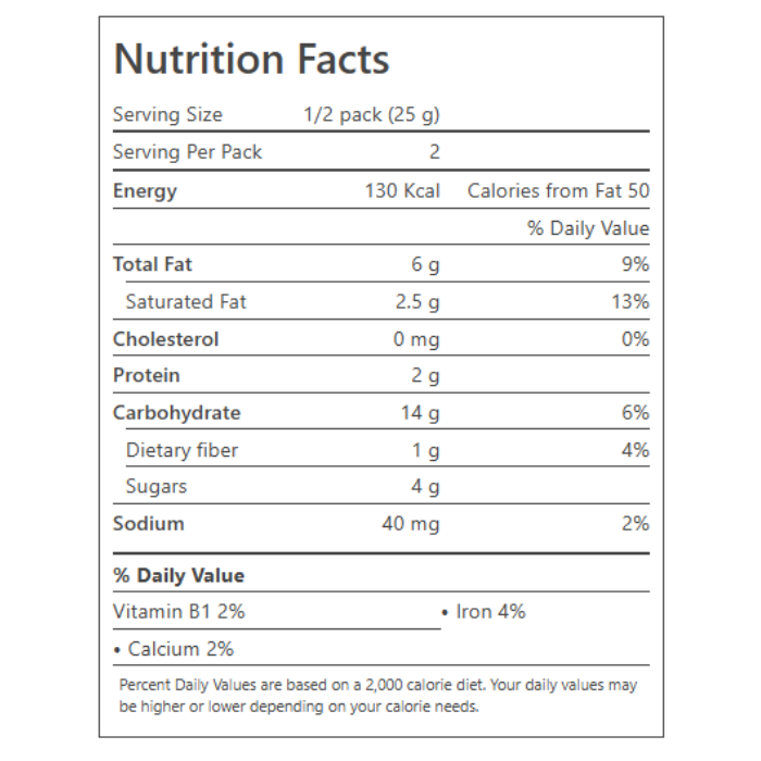 Peachy Baby Natural Baby Food - Multigrain Cookies- Orange with Quinoa and Flaxseed - 50g