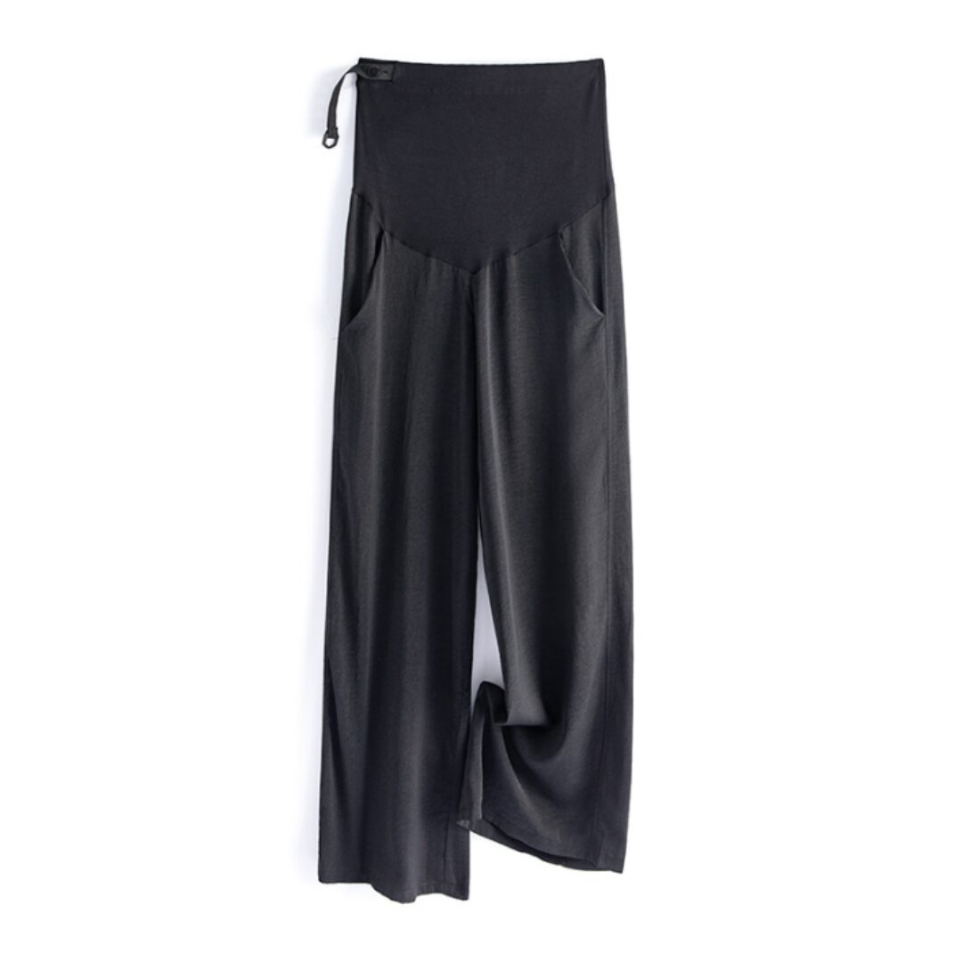 Mum and Tuck Adjustable Belly Support Pants - Black