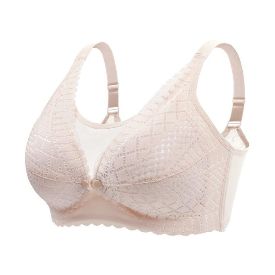 Mum and Tuck Anti-Deformity Nursing Bra - Beige