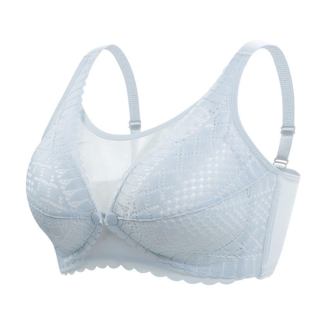 Mum and Tuck Anti-Deformity Nursing Bra - Light Blue