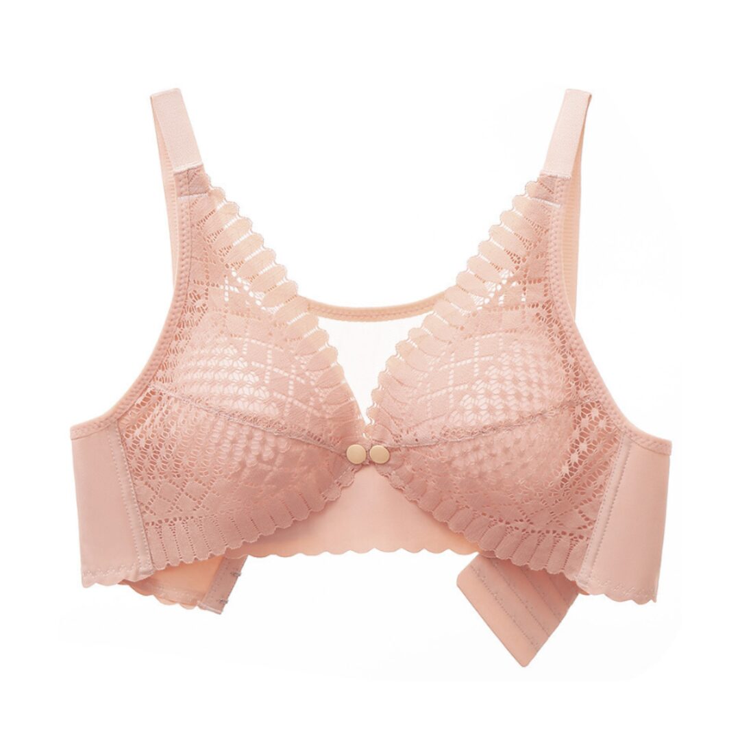 Mum and Tuck Anti-Deformity Nursing Bra - Pink