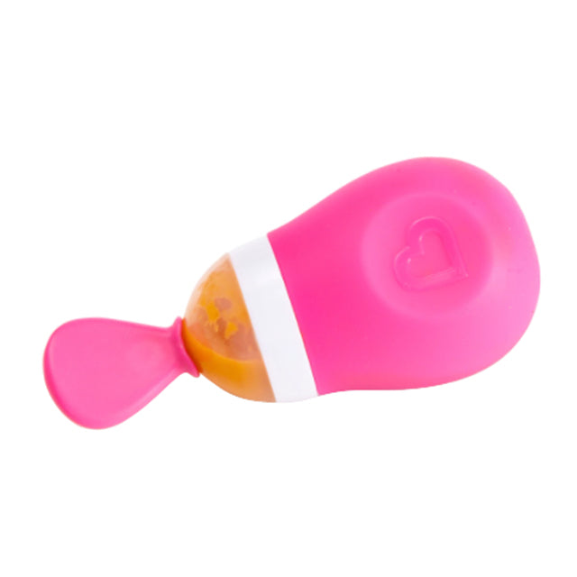 Munchkin Squeeze Spoon Pink