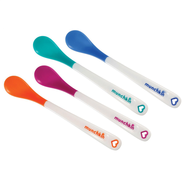 Munchkin White Hot Safety Spoon 4pack
