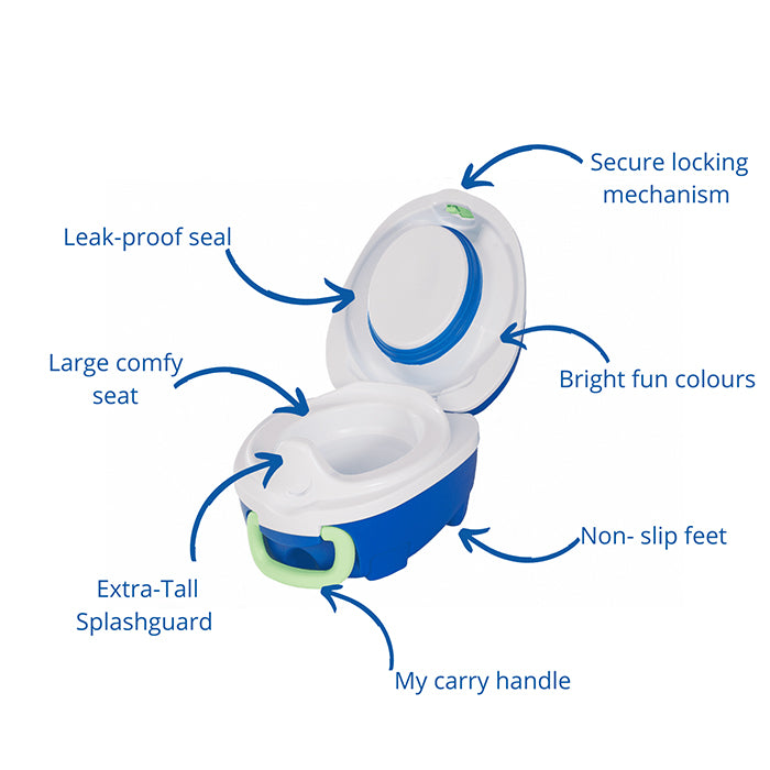 My Carry Potty Travel Potty - Blue