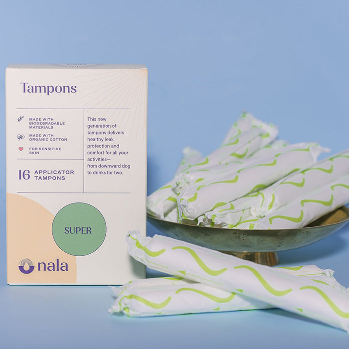 Nala Woman Organic Cotton Super Tampons (16 Pieces)