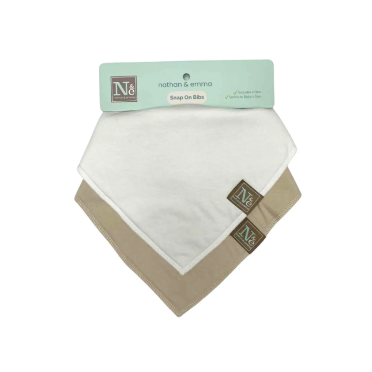 Nathan & Emma Bandana Cotton/Fleece Bib