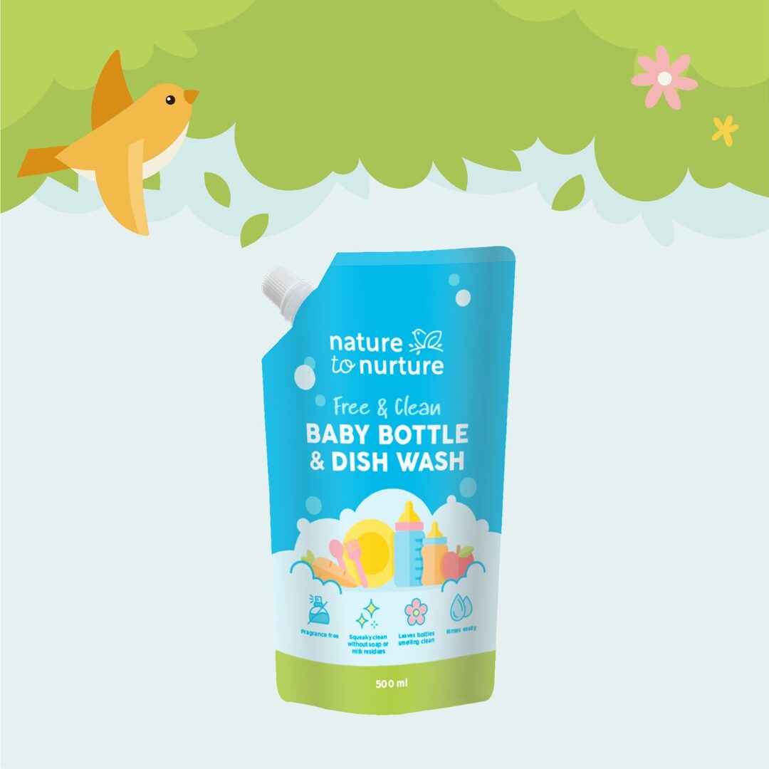 Nature To Nurture Baby Bottle and Dish Wash - 500ml