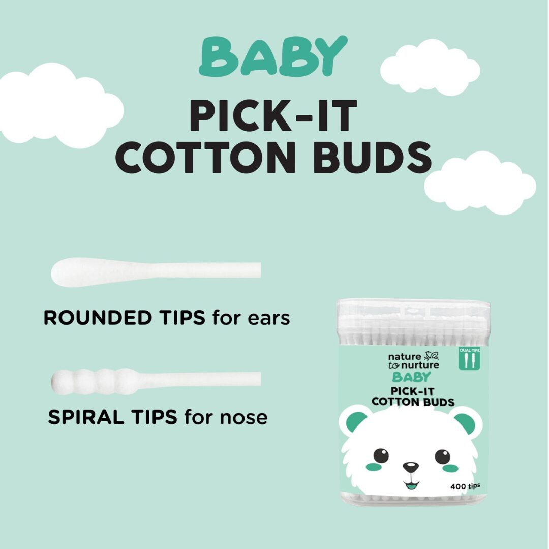 Nature To Nurture Cotton Buds Pick-It
