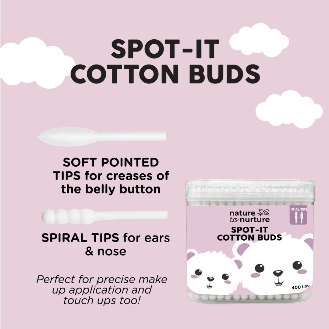 Nature To Nurture Cotton Buds Spot-It