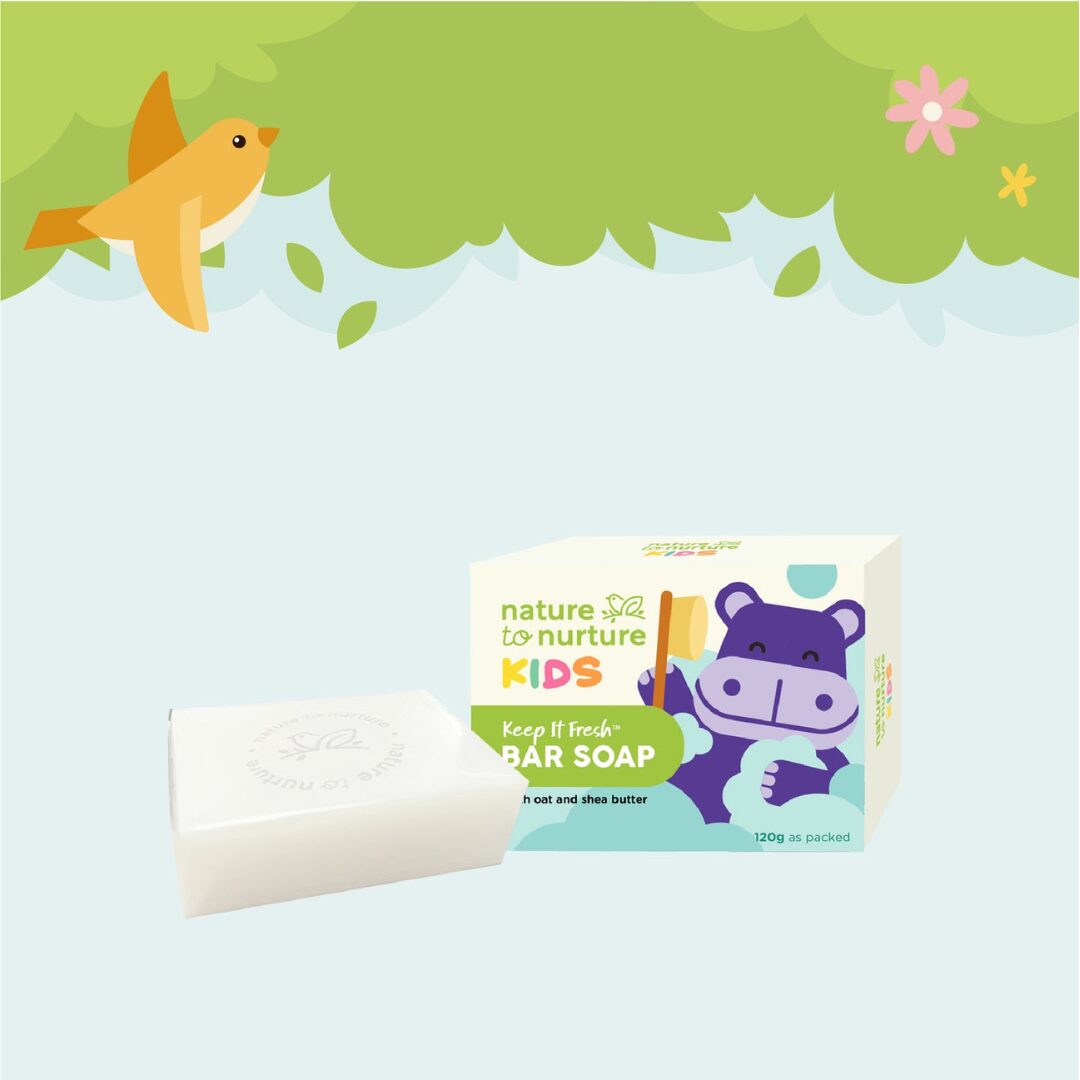 Nature To Nurture Kids Keep It Fresh Bar Soap - 120g
