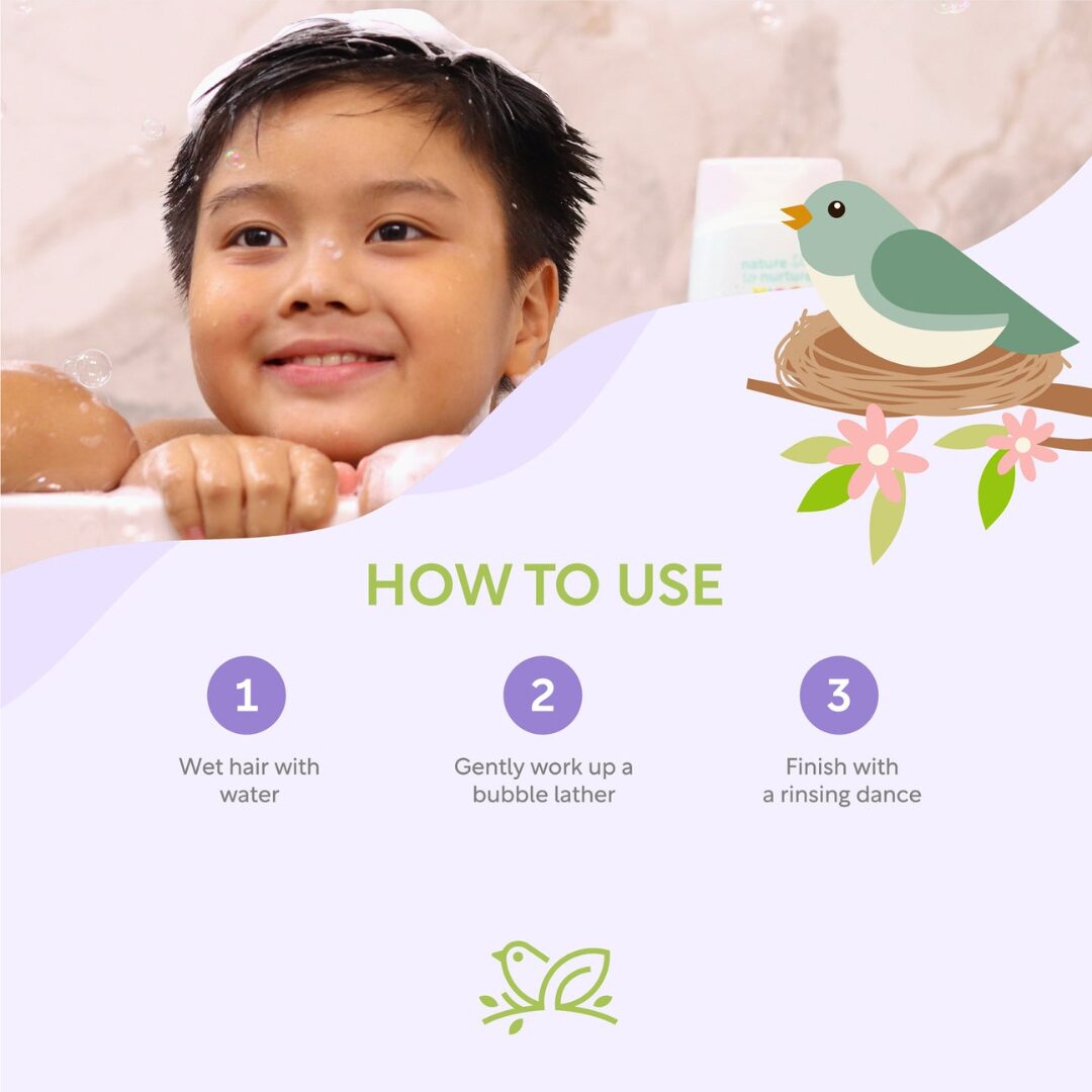 Nature To Nurture Kids Keep It Fresh Shampoo - 200ml